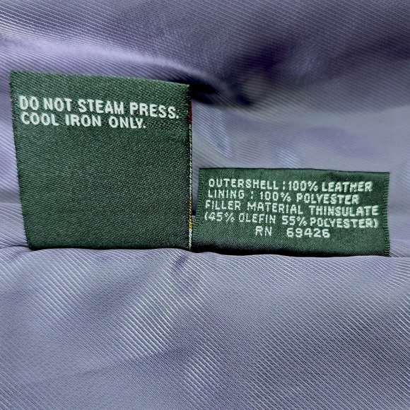 Wilsons Leather Pelle Studio Black Trench Coat Belted Thinsulate Liner M - Picture 12 of 16